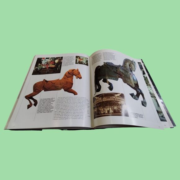 Rare Historical Photos 1987 Revised Ed Painted Ponies American Carousel Art Book - Picture 7 of 16